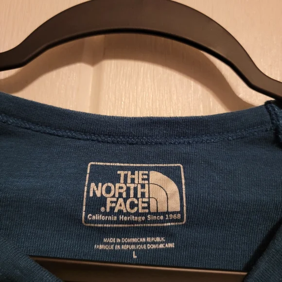 The North Face Teal Long Sleeve Sport Dress Striped Size Large - Picture 3 of 5